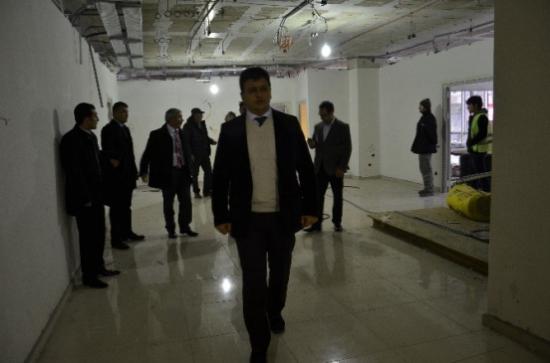 Şahin ''yeni Hizmet Binası Maksimum Üç Aylık Süreçte Tamamlanacak''