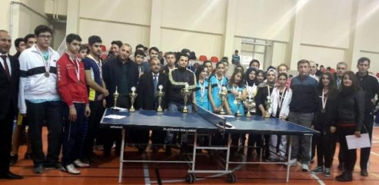 Van'da Masa Tenisi İl Birinciliği Yarışması
