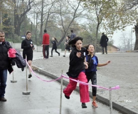 (özel Haber) Madenciler Gününde Bayıltan Koşu