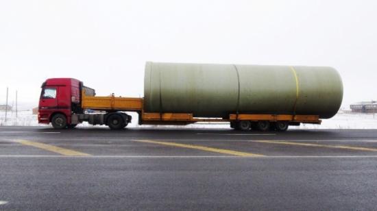 Kars Barajı Sulama Hattının Boruları Döşeniyor