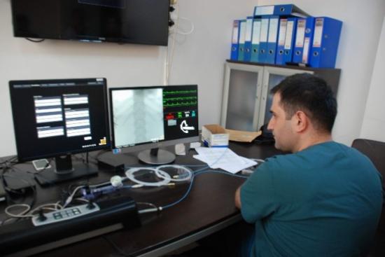 Gaziantep'te Anjiyo Simülasyon Cihazı Kullanılıyor