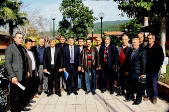 Erzin Belediye Başkanı Kasım Şimşek Muhtarlarla Biraraya Geldi