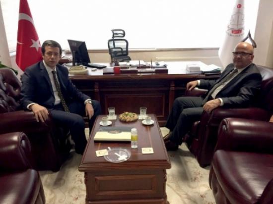 Başkan Çoban'dan Ankara'da Görev Yapan Bürokrat Hemşehlerine Ziyaret