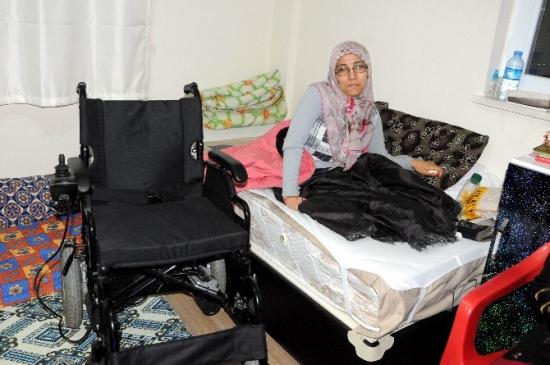 Engelli Vatandaş Vali Küçük'ten Akülü Araç İstedi