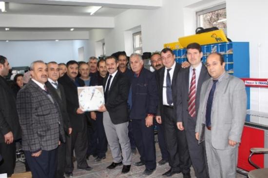 Ak Parti İl Başkanı Çakır'dan Ptt'ye Ziyaret