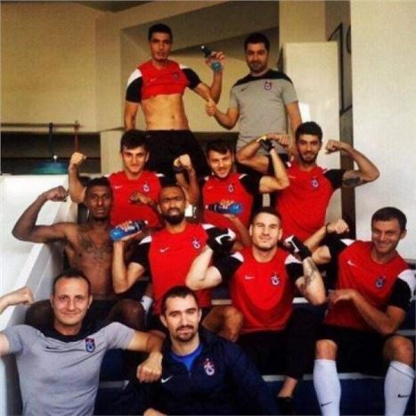 Trabzonspor Futbolculardan Beşiktaş'a Göz Dağı