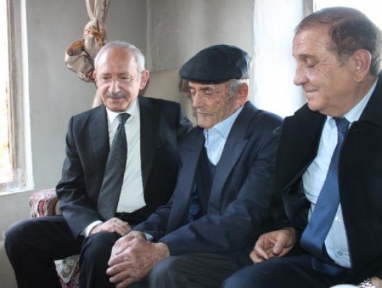 Chp Lideri Kılıçdaroğlu'dan Recep Dedeye Ziyaret