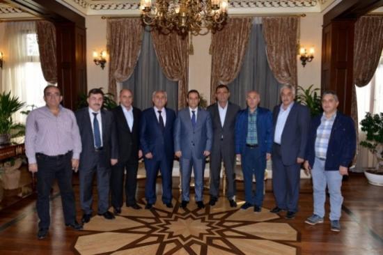 Antalya Kayserililer Derneği'nden Vali Türker'e Ziyaret