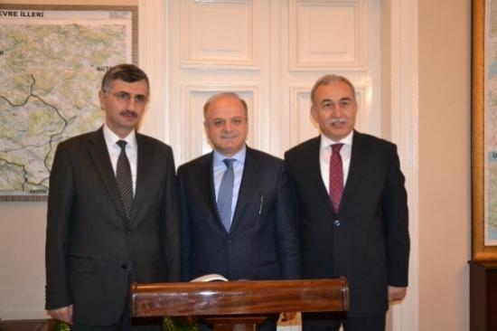 Adana Ve Mersin Valileri Manisa Valisi Bektaş'ı Ziyaret Etti