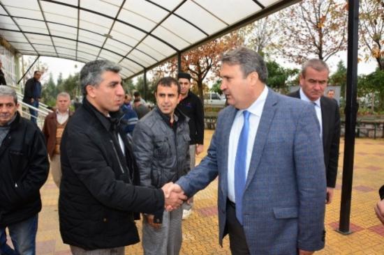 Başkan Çerçi Ayakkabıcılar Sitesi'nde Vatandaşlarla Buluştu