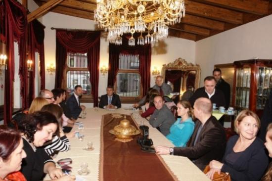 Ab'li Heyet Sırrı Paşa Konağı'nı Gezdi