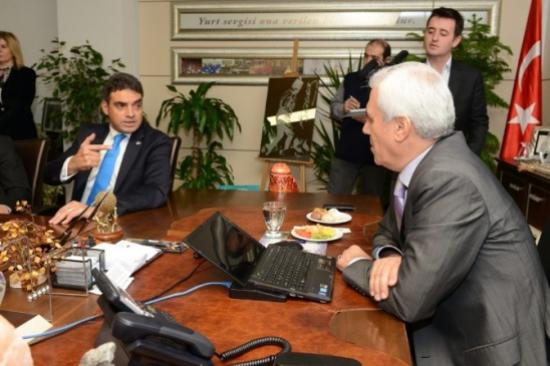 Milletvekili Umut Oran Başkan Bozbey'i Ziyaret Etti