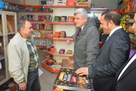 Başkanlar Dilovası Esnafını Ziyaret Etti