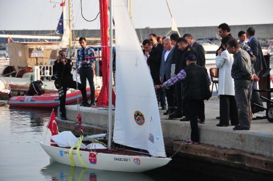 'paralimpik Yelkenli' Suya İndirildi