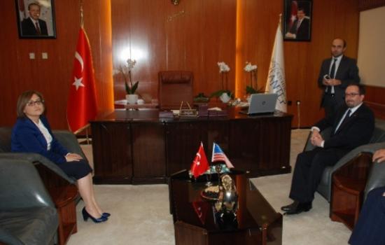 Abd Ankara Büyükelçisi Bass Gaziantep'e Geldi