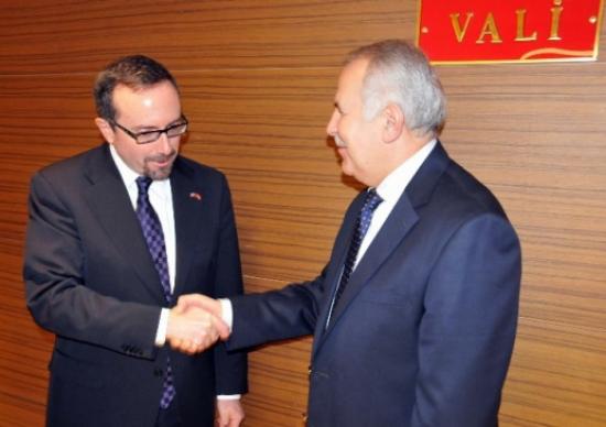Amerika'nın Ankara Büyükelçisi Bass Vali Ata'yı Ziyaret Etti