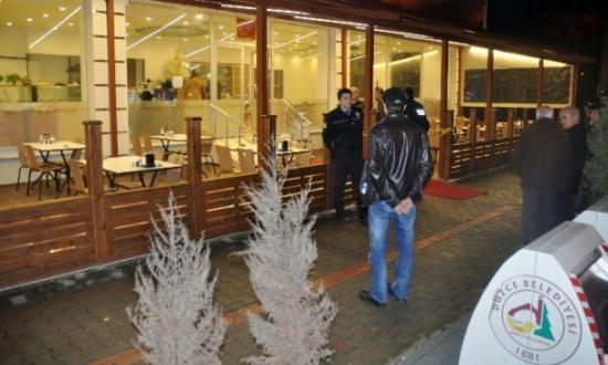 Restorana Kurşun Yağdırdı