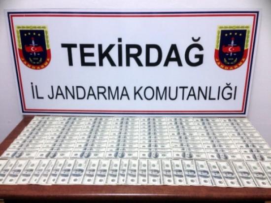 Tekirdağ'da Sahte Dolar Yakalandı