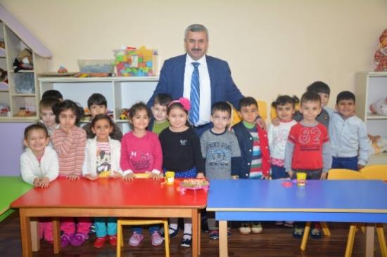 Başkan Baran Minik Öğrencilerle Bir Araya Geldi