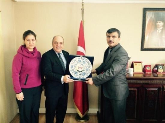 His Başkanı Zorba'dan Özdemir'e Ziyaret