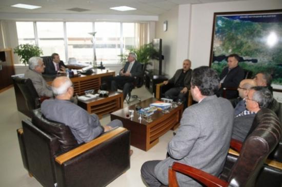 Cemevi Başkanlarından Okumuş'a Ziyaret