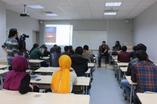 Yönetmen Haydar Işık Üniversitelilerle Bir Araya Geldi.