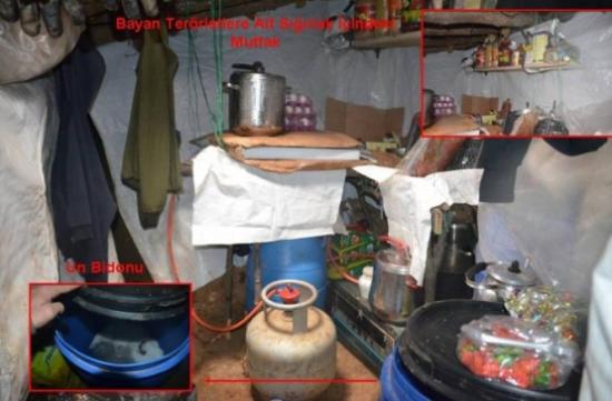 Korucuyu Şehit Eden Pkk'lılara Ait Depo Ve Sığınak Ele Geçirildi