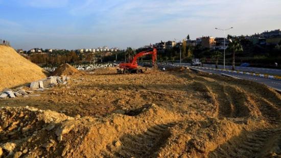 Güneykent Mezarlığı Genişletiliyor