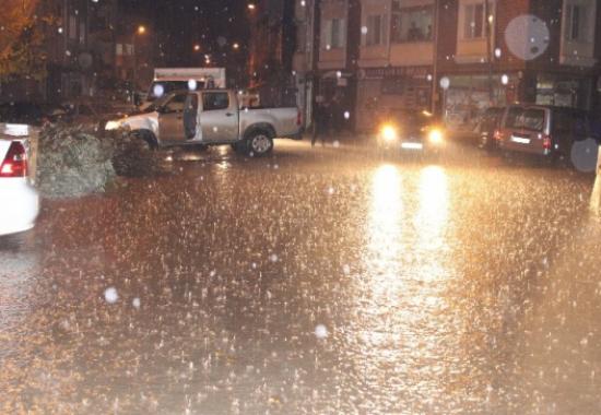 Çanakkale'de Sağanak Yağış