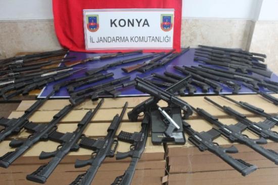 Beyşehir'de Silah Operasyonu