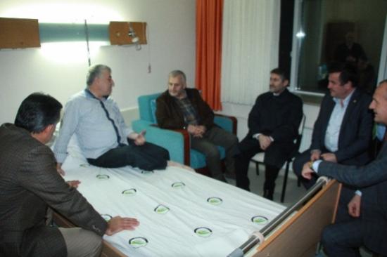 Milletvekili Arslan'a Geçmiş Olsun Ziyareti