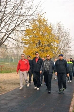 Dündar Müdürlerle Spor Yaparak Enerji Depoladı