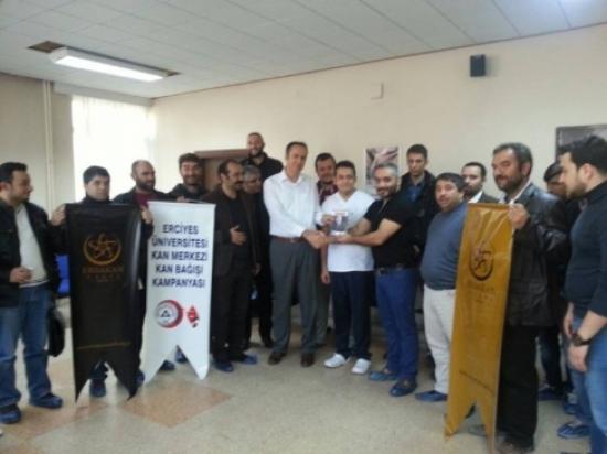 Kayseri Erbakan Vakfı'ndan Kan Bağışı