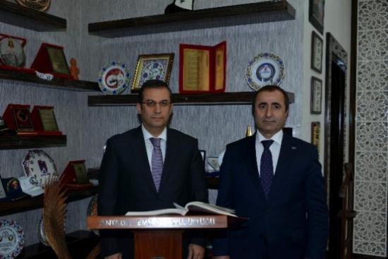 Vali Türker'den İl Emniyet Müdürlüğüne Ziyaret