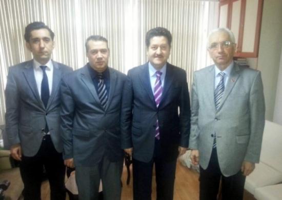 Hasan Fehmi Kinay Gazeteciler Cemiyeti'ni Ziyaret Etti