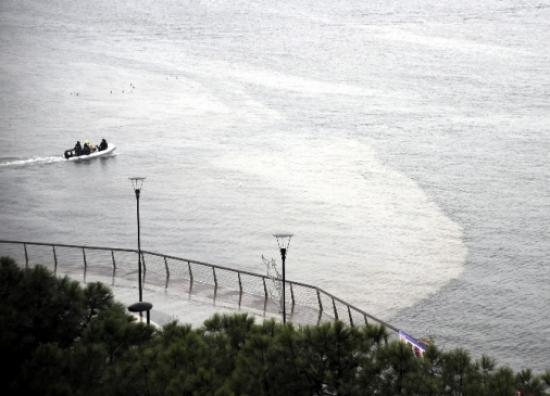 Çanakkale Boğazının Rengi Değişti