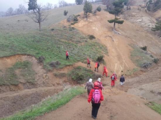 Kütahya'da Sürüden Ayrılan Keçileri Kurtarma Operasyonu