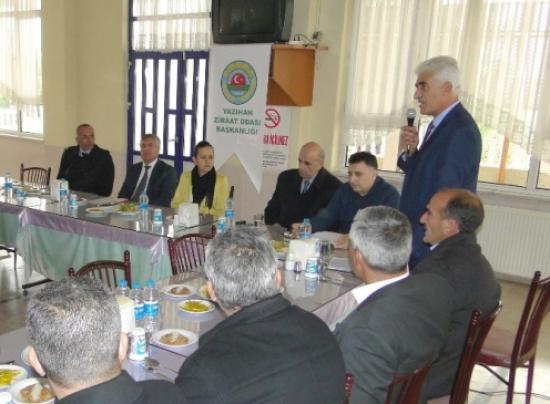 Yazıhan'da İyi Tarım Uygulamaları Anlatıldı