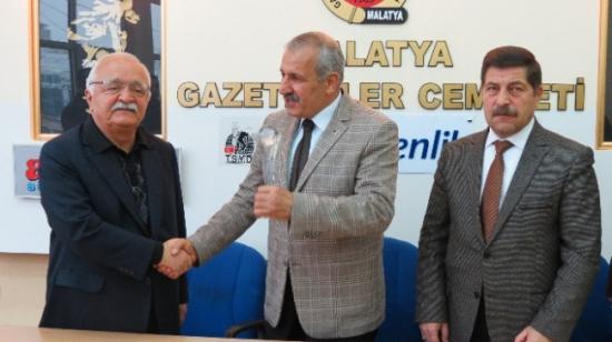 Milletvekili Şahin'den Gazeteciler Cemiyeti'ne Ziyaret