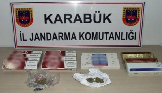 Jandarma'dan Kaçak Sigara Ve Uyuşturucu Operasyonu