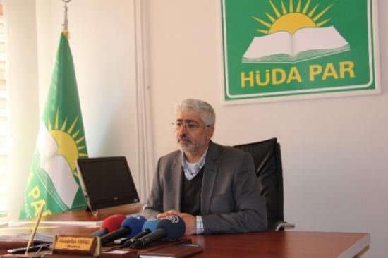 Hüda-par Bingöl İl Başkanı Tasalı'dan Saldırı İle İlgili Açıklama