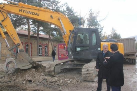 Belediye Başkanı Memiş Altyapı Çalışmalarını İnceledi