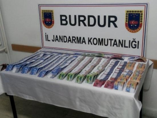 Burdur'da Sahte Para Operasyonu