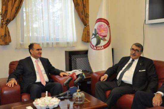 Aksu'dan Vali Özkan'a Ziyaret