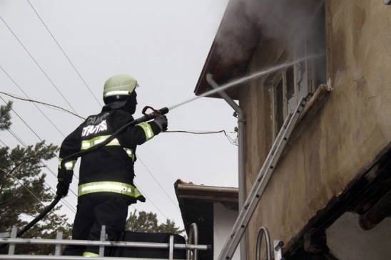 Iraklı Sığınmacıların Kaldığı Evde Yangın