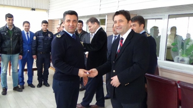 Kırıkkale'de 15 Emniyet Personeline Altın