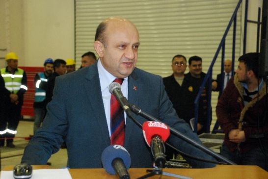 Kırıkkale'de Ömrünü Tamamlamış Araçları Ayrıştırma Tesisinin Açılışı Yapıldı