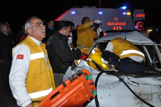 Kırıkkale'de Kaza 1 Ölü 3 Yaralı