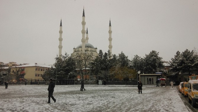 Kırıkkale'de Kar Yağışı