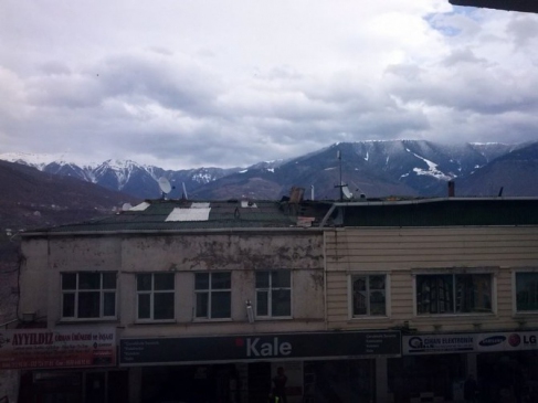 Artvin'de Şiddetli Fırtına